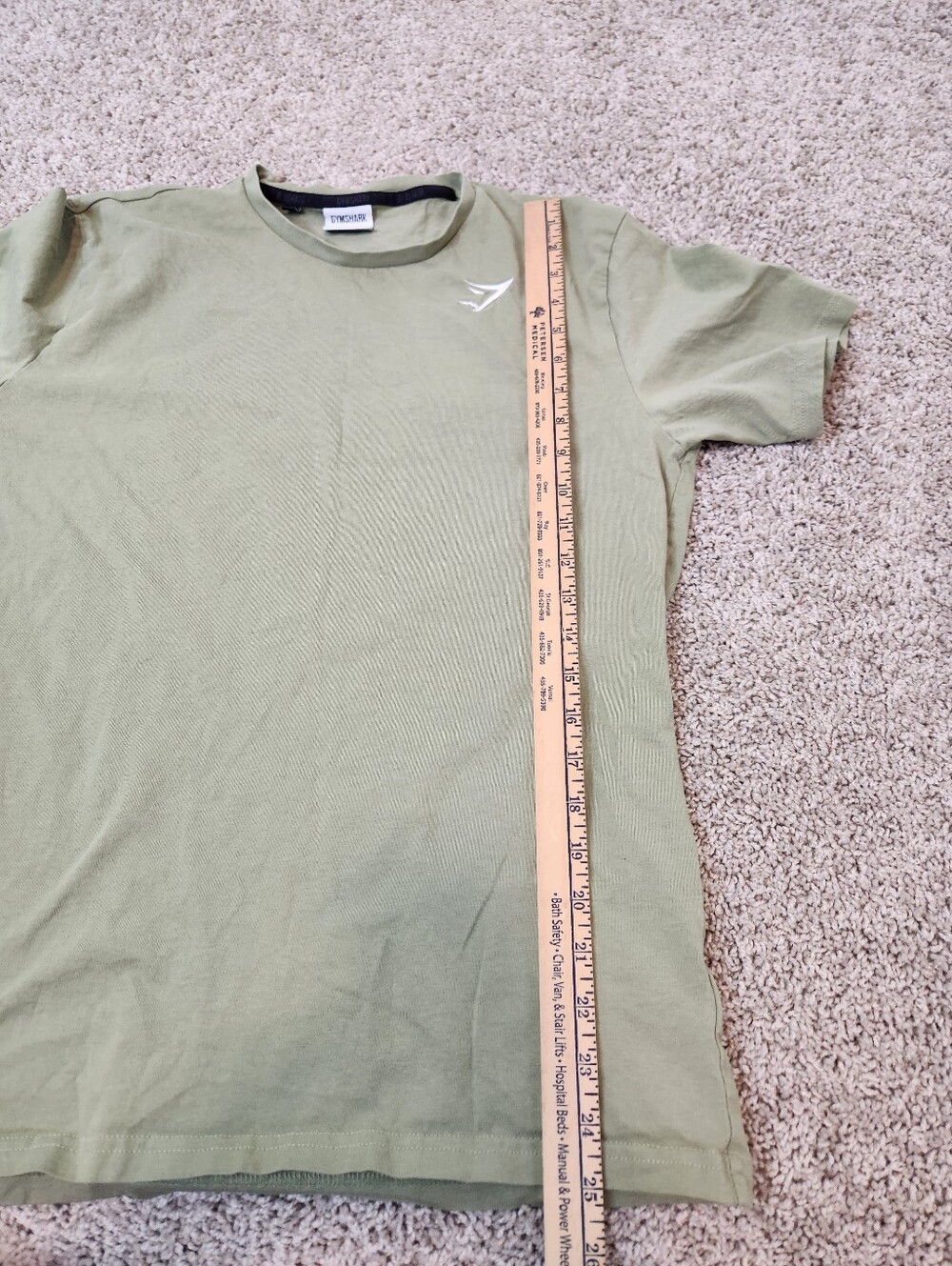 Gymshark Crest T-Shirt Size Large - Picture 7 of 7